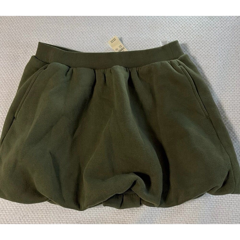 Aerie Offline NWT Olive Green Balloon Sweat Shorts Size S